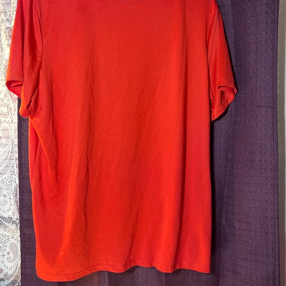 Nike Men's Vivid Red Short Sleeve Tee